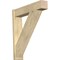 Ekena Millwork Traditional Block Rough Sawn Outlooker, Douglas Fir, 8"W x 36"D x 40"H OUT08X36X40TRA05RDF - alternate 1